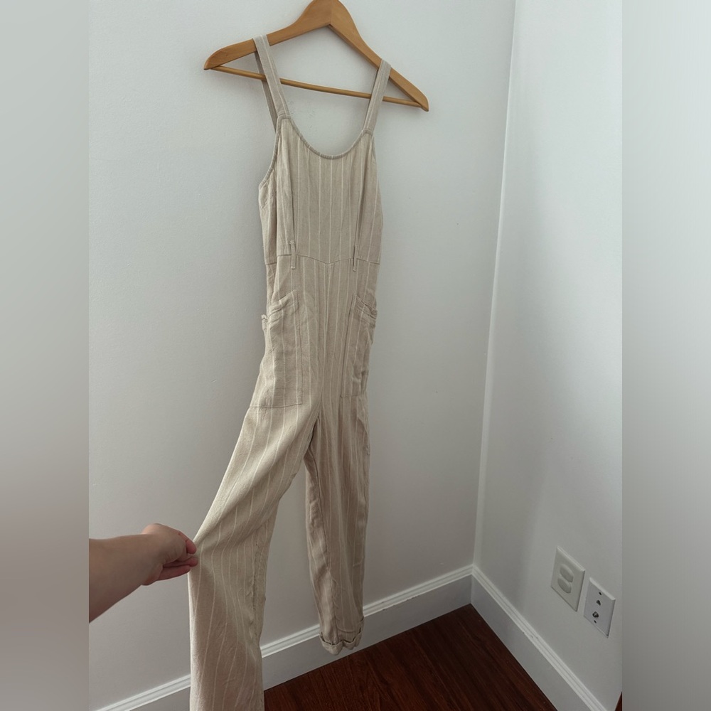 American Eagle Beige Jumpsuit